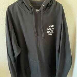 Anti Social Social Club Pullover Hoodie Black